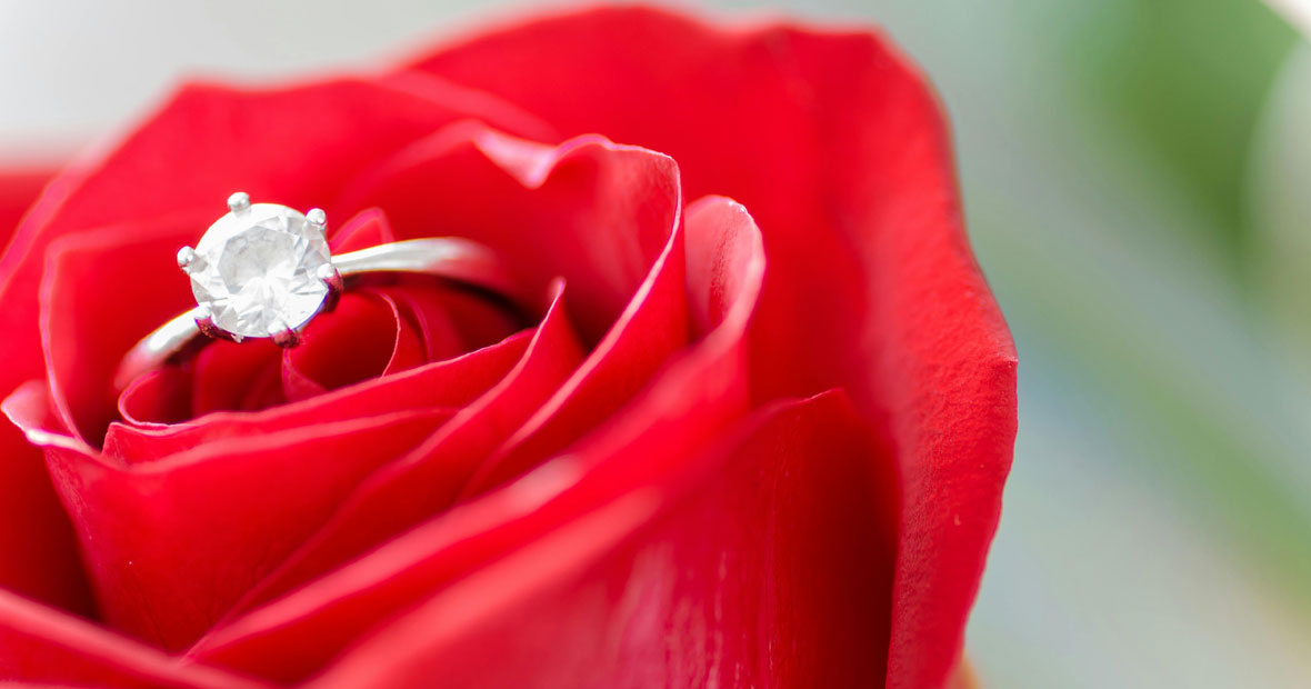 bague parfaite pour une demande en mariage